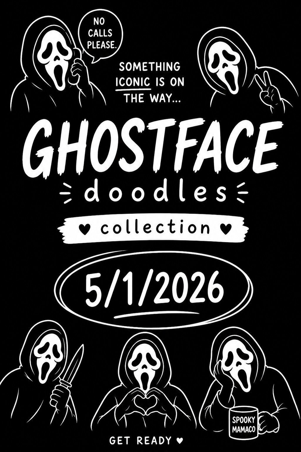 Ghostface Doodles Collection