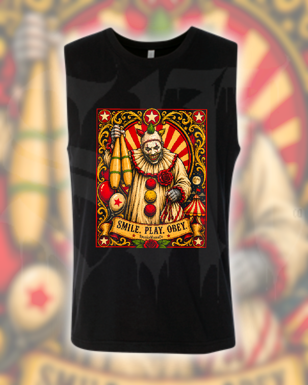 Smile. Play. Obey. | Adult