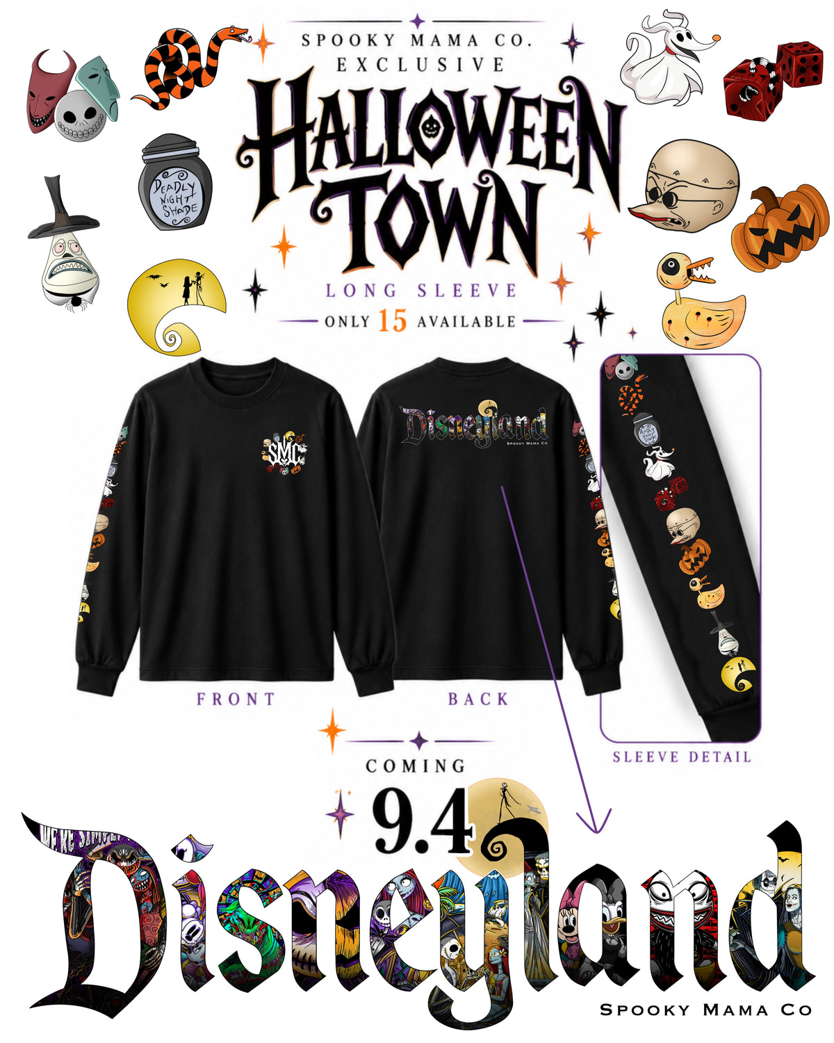 Halloween Town — Limited Edition Long Sleeve | Adult