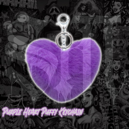 Purple Heart Keychain 💜