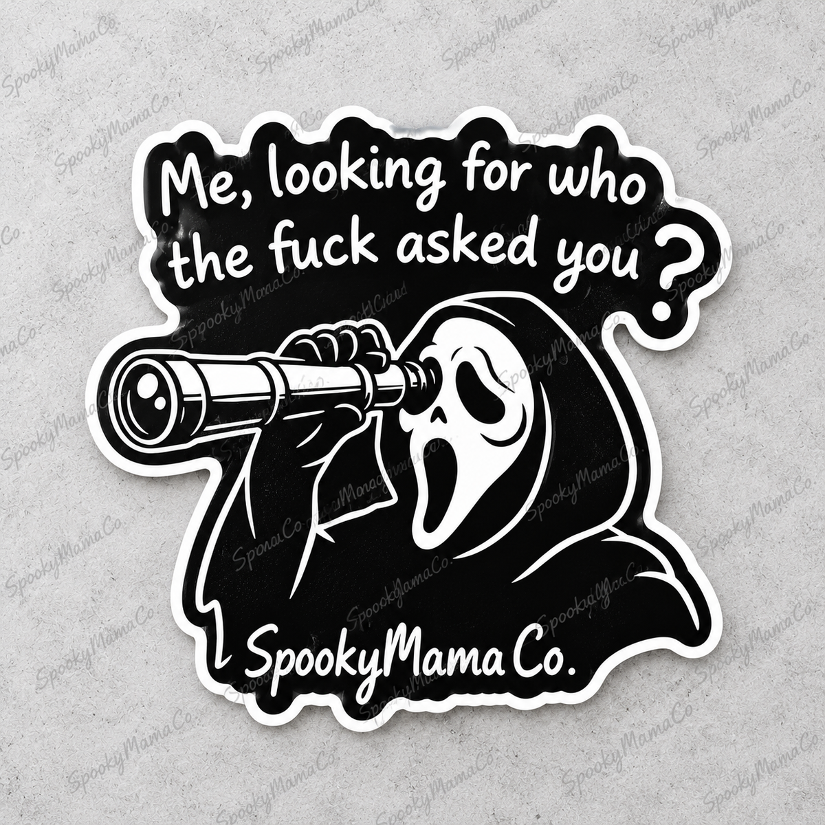 Who Asked? | Sticker