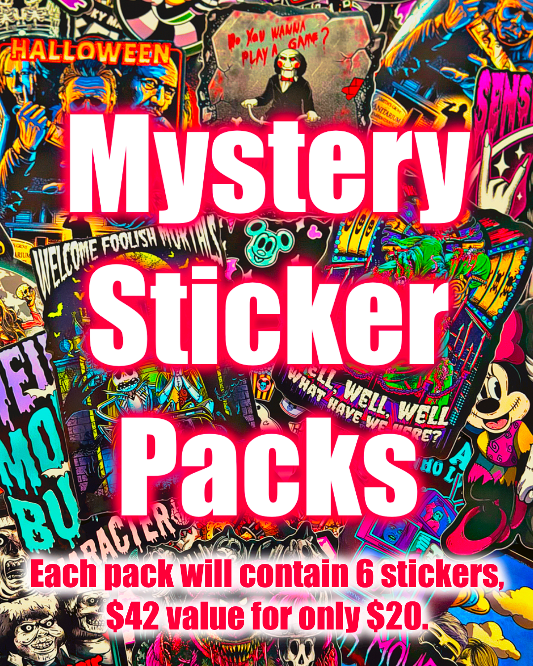 Mystery Sticker Pack