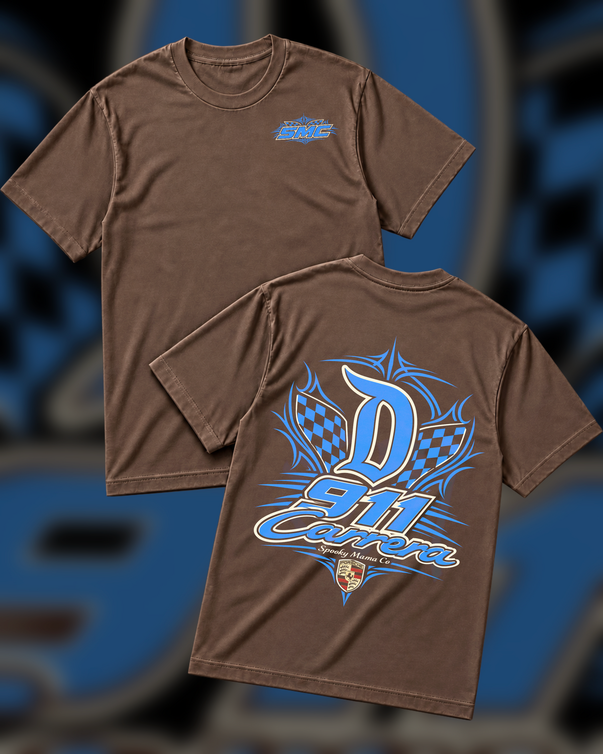 Sally Exclusive Brown Tee | SMC x FLAMO